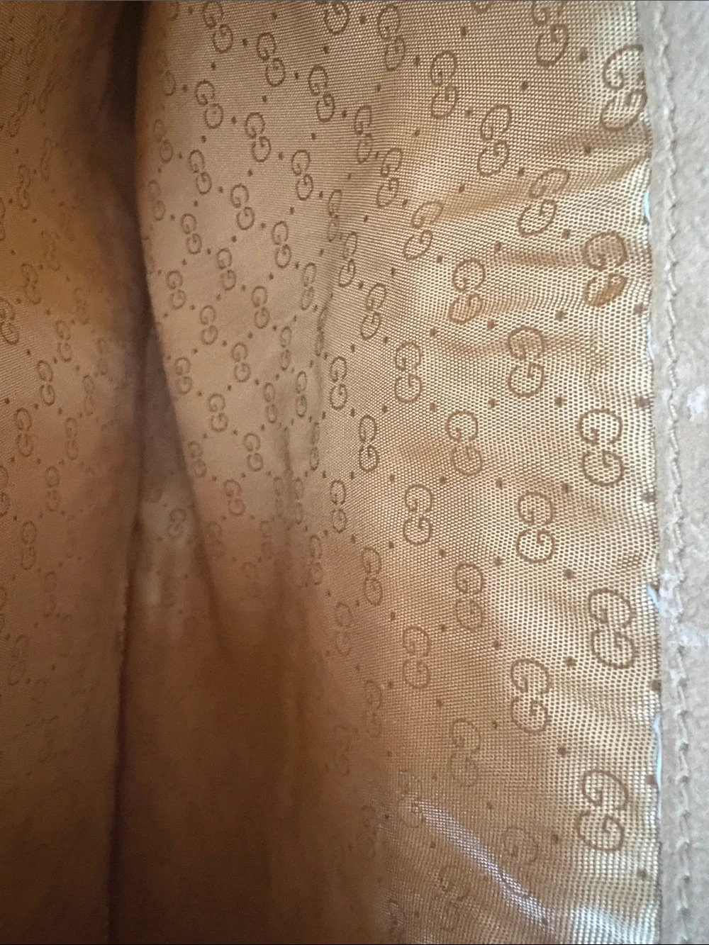 GUCCI VINTAGE Brown Patterned ATTACHE Briefcase Bag